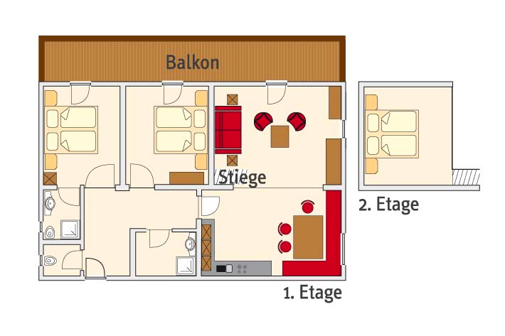 appartements theresa grundriss wildkogel